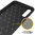 Flexi Slim Carbon Fibre Case for Samsung Galaxy A70 - Brushed Black